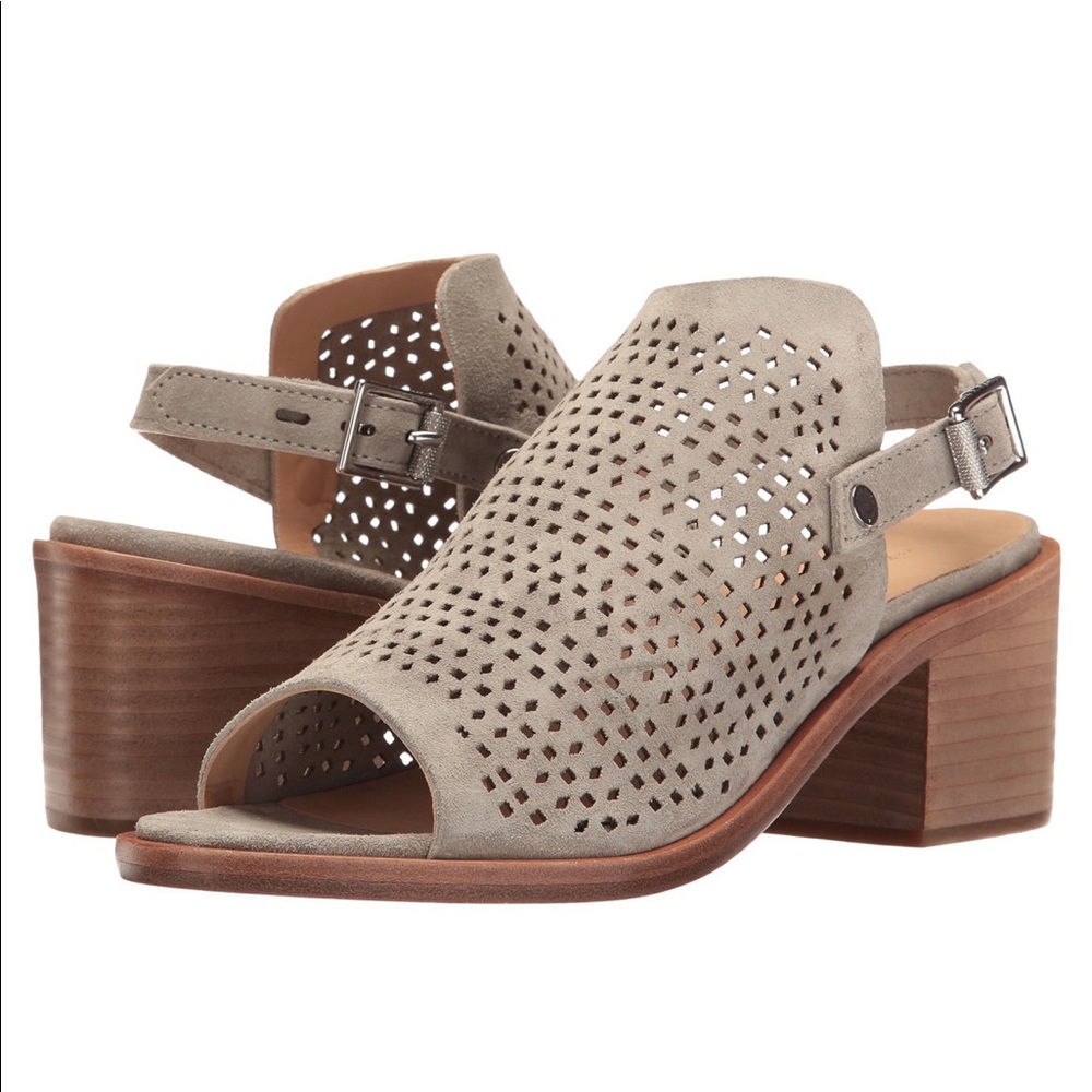 Rag & Bone Wyatt perforated suede sandal size 39.5